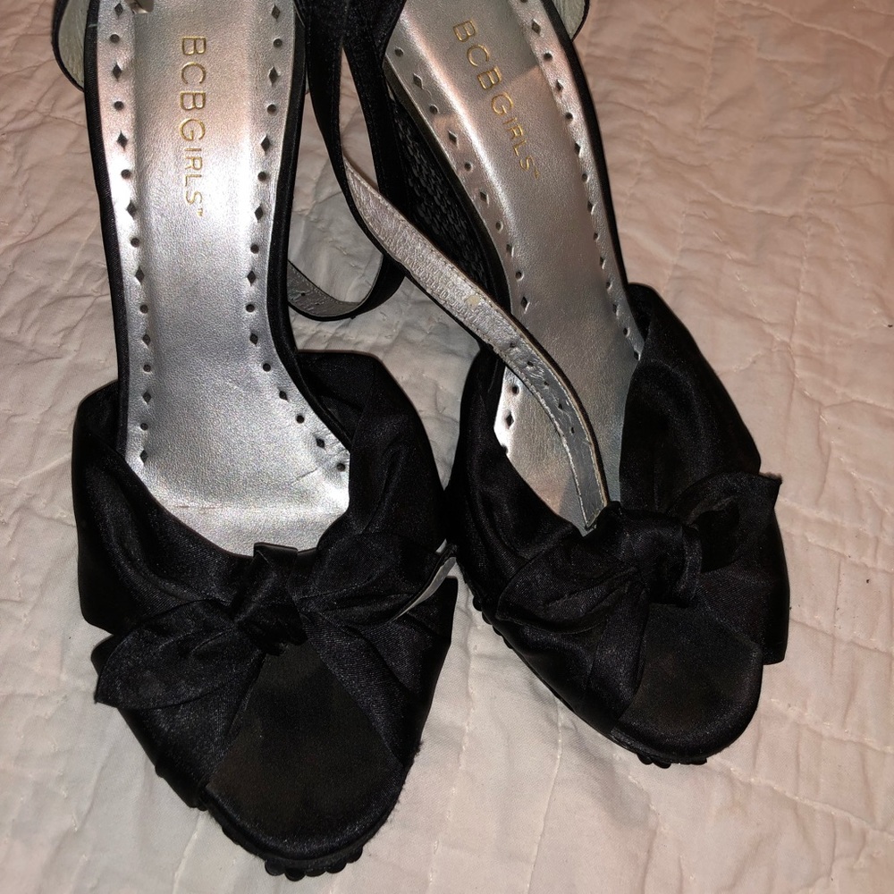 BCBG Black Sandals